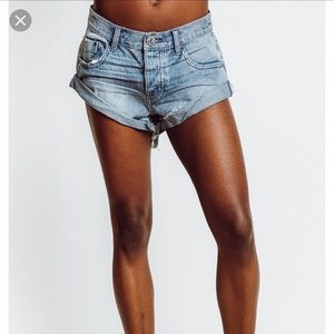 One teaspoon washed bandit shorts